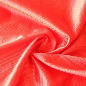 tecido de sportswear de brilho de malha de poliéster