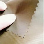 Tela ao ar livre impermeável do revestimento da capa de chuva do tafetá de nylon impermeável do ripstop 70D