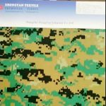Camuflagem da floresta digital impresso nylon 1000d cordura semelhante à prova d 'água tecido oxford