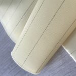 Tecido de traje cirúrgico antiestático ZY20NA016 DTY 75D com revestimento de PU atende ao padrão EN1149-1 para hospital