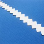 Tela 100% do pongee do jacquard da grade do dobby do poliéster com o plutônio impermeável revestido para o revestimento ou o sportswear